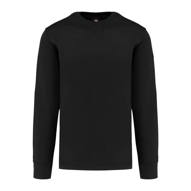 SWEAT-SHIRT DE TRAVAIL MIXTE PERSONNALISABLE 'ENDURA' - noir