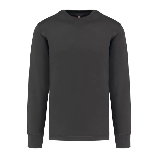 SWEAT-SHIRT DE TRAVAIL MIXTE PERSONNALISABLE 'ENDURA' - gris foncé