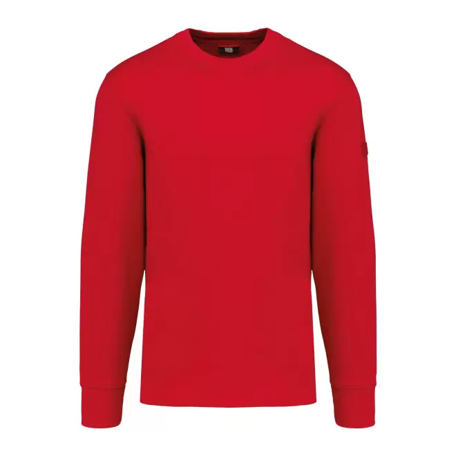 SWEAT-SHIRT DE TRAVAIL MIXTE PERSONNALISABLE 'ENDURA' - rouge
