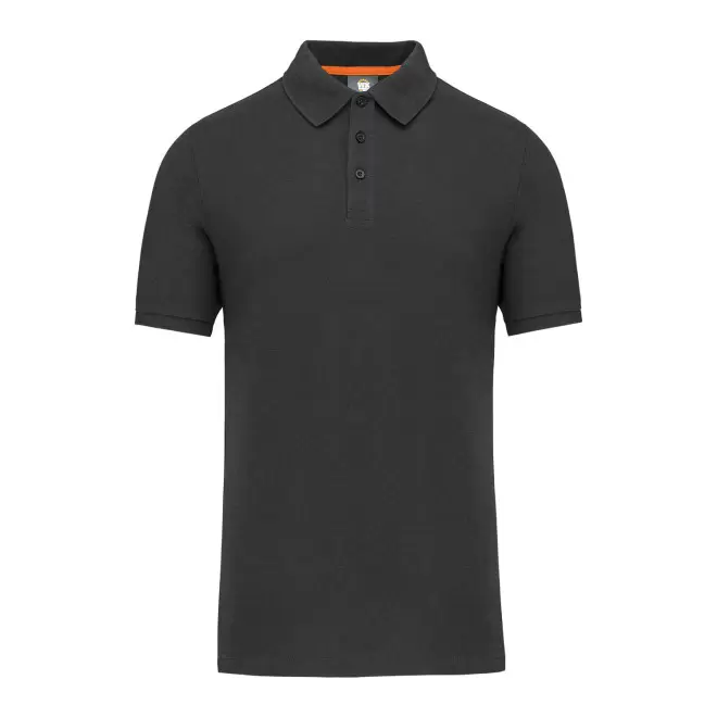 POLO DE TRAVAIL MIXTE PERSONNALISABLE 'STRUCTO' - gris foncé