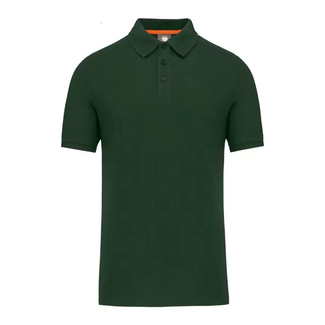 POLO DE TRAVAIL MIXTE PERSONNALISABLE 'STRUCTO' - vert forêt