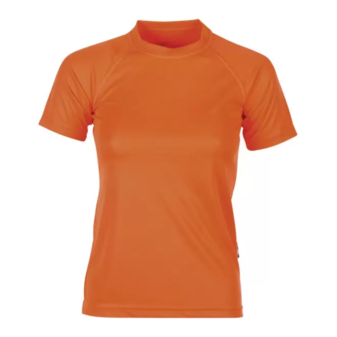 TEE-SHIRT RESPIRANT FEMME PEN DUICK® FLUO 'FIRSTEE' - orange fluo
