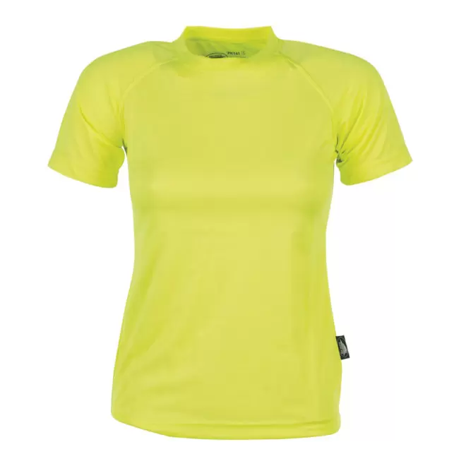 TEE-SHIRT RESPIRANT FEMME PEN DUICK® FLUO 'FIRSTEE' - jaune fluo