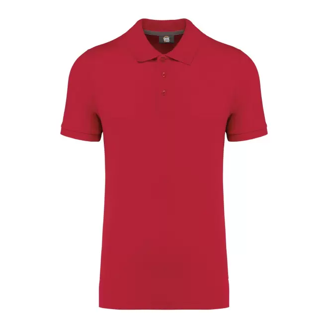 POLO DE TRAVAIL MIXTE PERSONNALISABLE 'STRUCTO' - rouge