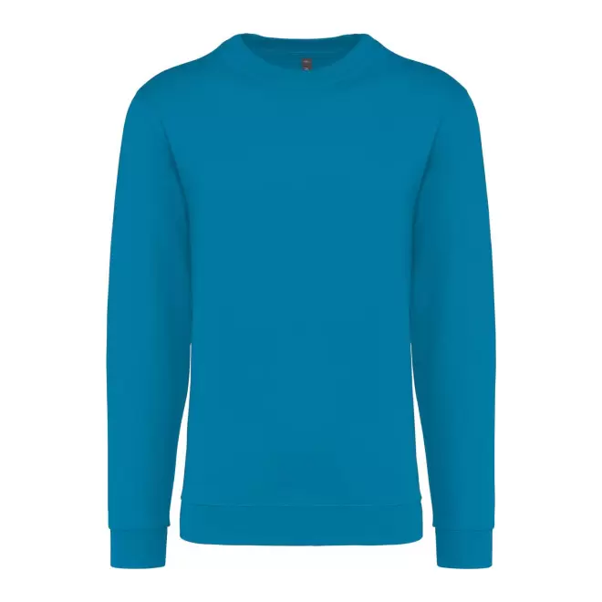 SWEAT-SHIRT MIXTE COL ROND PERSONNALISABLE 'KARIHOOD' - bleu