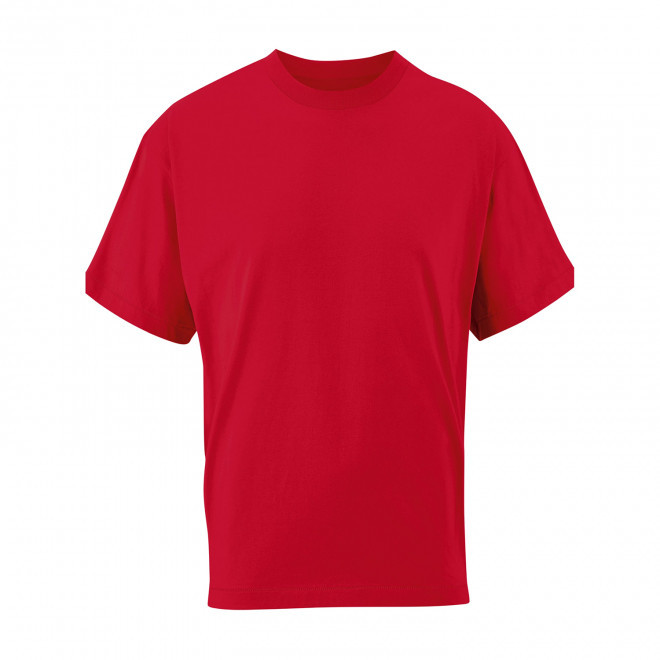 T-SHIRT OVERSIZE PERSONNALISÉ UNISEXE 220G 'LEGACY ' - rouge