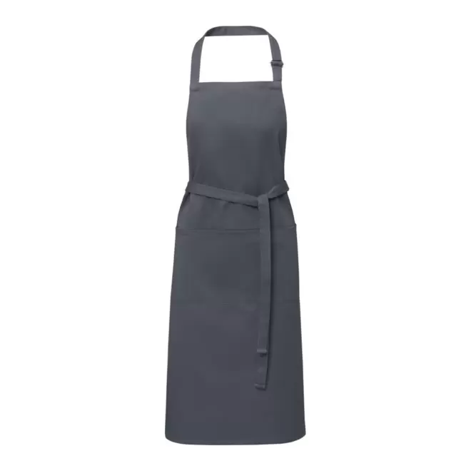 TABLIER PERSONNALISABLE 'CHEF AJUSTABLE' - gris foncé