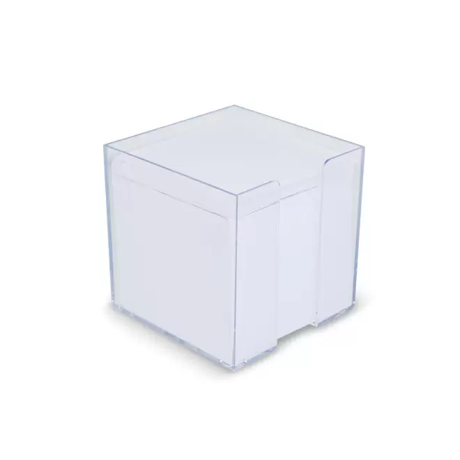 BLOC PAPIER 'CUBI' - transparent