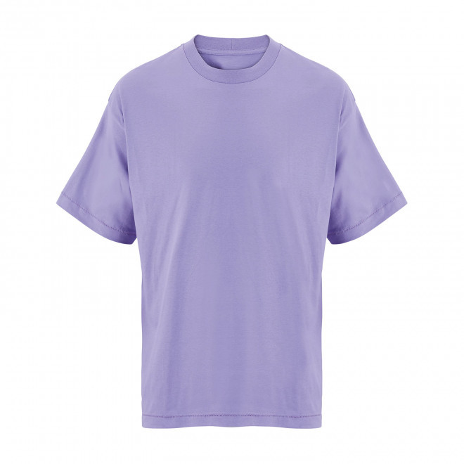 T-SHIRT OVERSIZE PERSONNALISÉ UNISEXE 220G 'LEGACY ' - lilas