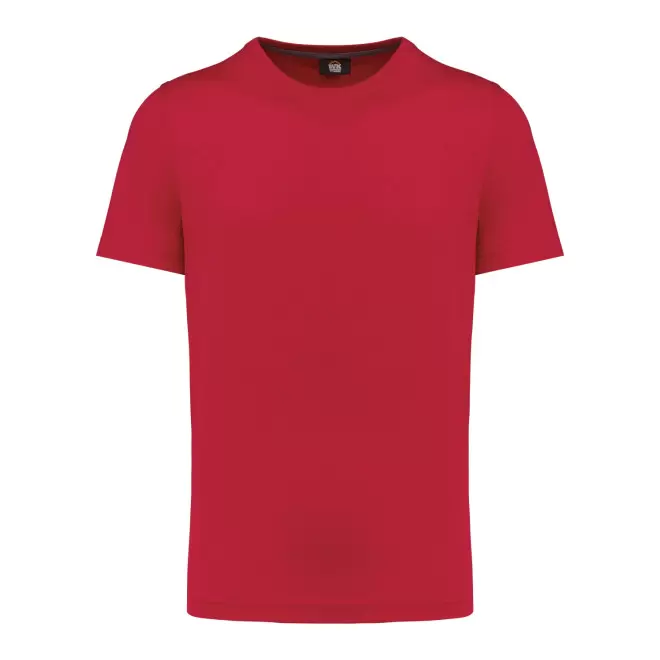 TEE-SHIRT DE TRAVAIL MIXTE PERSONNALISABLE 'FORTIS' - rouge