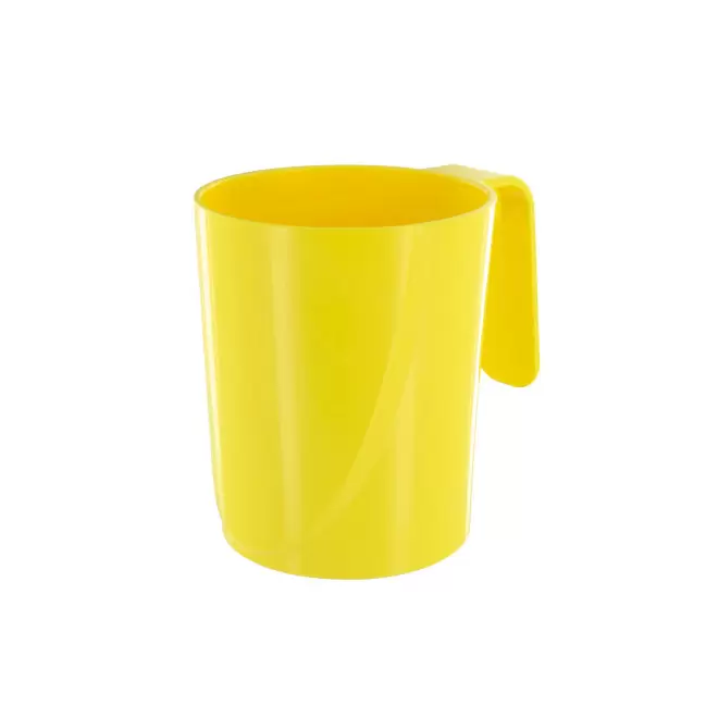 GOBELET AVEC POIGNEE PERSONNALISE 35CL 'COPY COLOR' - jaune