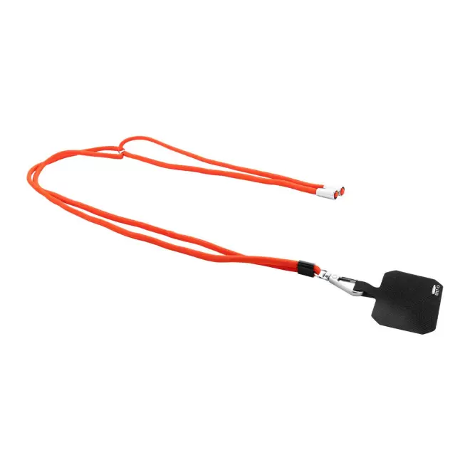 TOUR DE COU TELEPHONE PERSONNALISABLE 'MOBILA COLOR' - orange