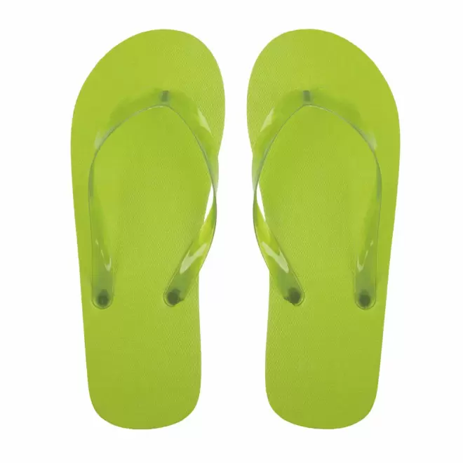 TONGS PERSONNALISÉES DE PLAGE 'HAWAI' - vert clair