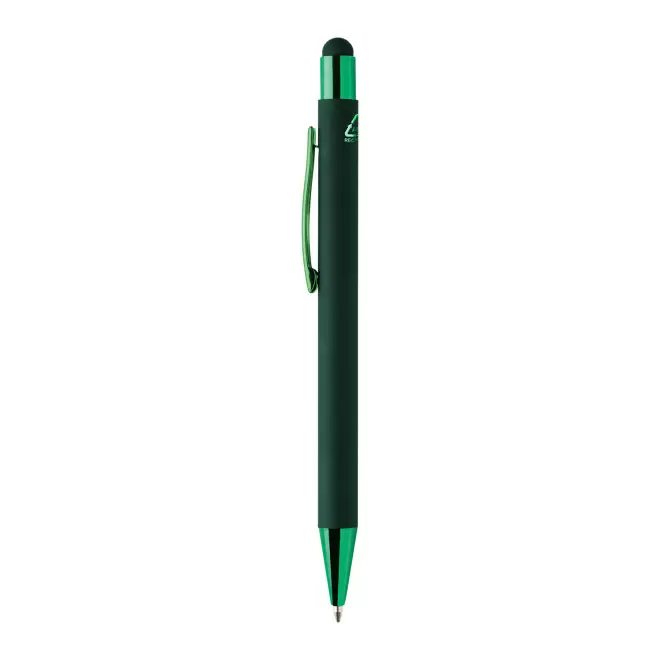 STYLO STYLET EN ALU RECYCLE PERSONNALISABLE 'DRIXOU' - vert