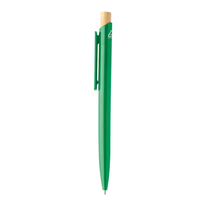STYLO BILLE RABS ET BAMBOU PERSONNALISABLE 'ANDRATO' - vert