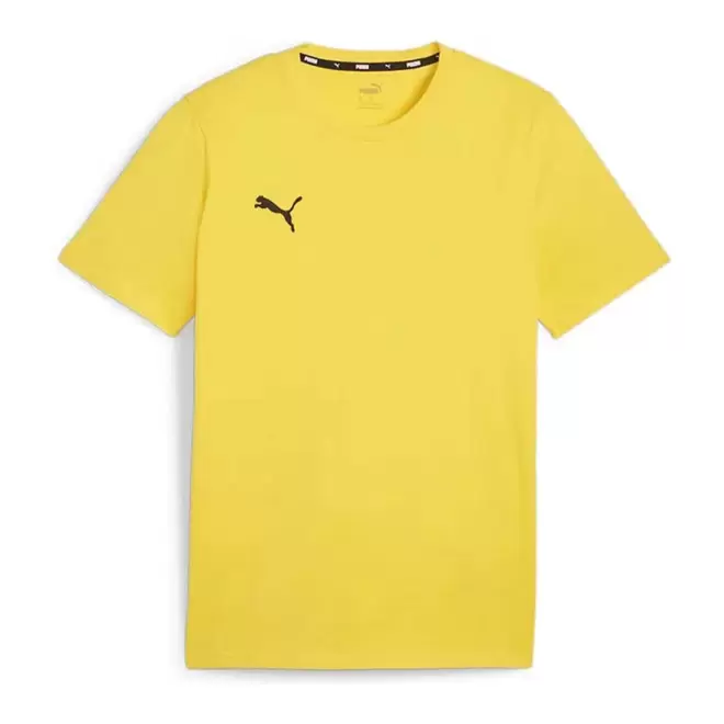 TEE-SHIRT HOMME PERSONNALISE 'TEAMGOAL' - jaune