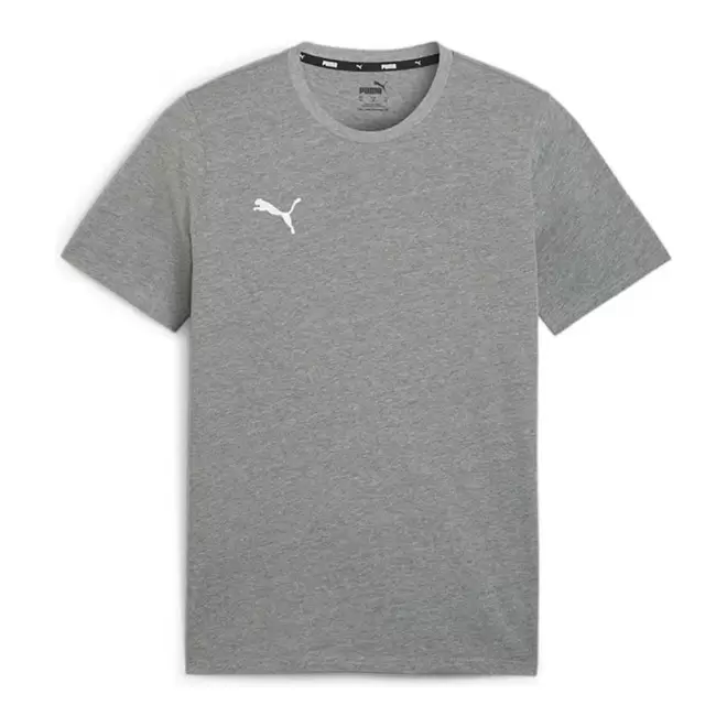 TEE-SHIRT HOMME PERSONNALISE 'TEAMGOAL' - gris chiné