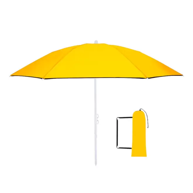 PARASOL PLIABLE PERSONNALISE 'MALAGA' - jaune