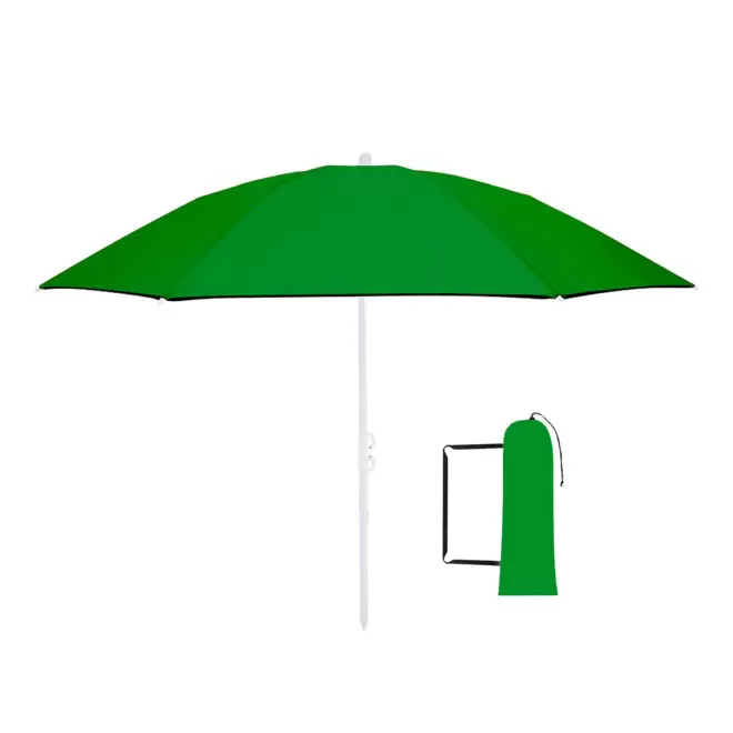 PARASOL PLIABLE PERSONNALISE 'MALAGA' - vert
