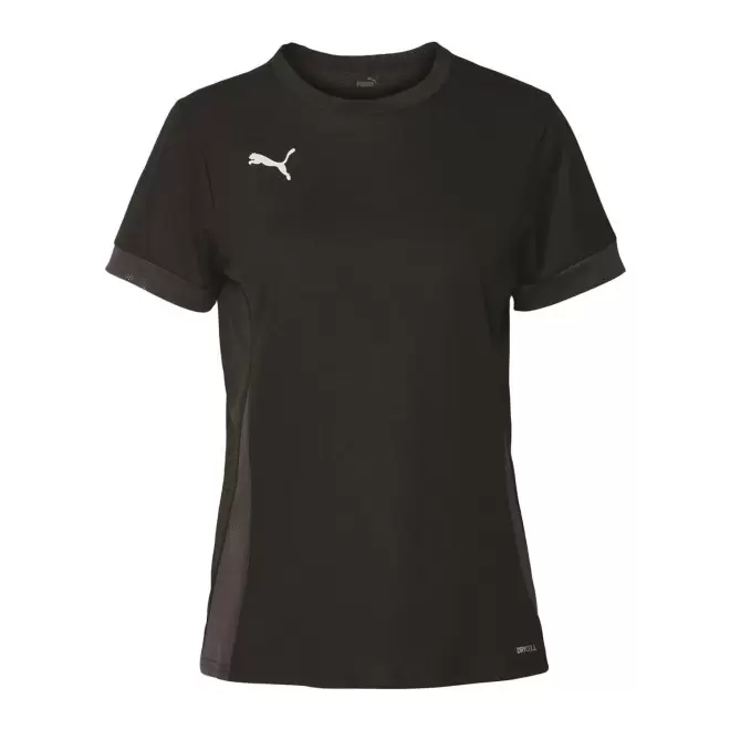 MAILLOT FOOT FEMME PERSONNALISABLE 'TEAMGOAL' - noir