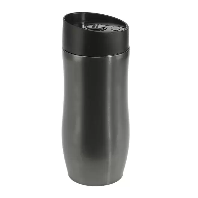 MUG ISOTHERME PUBLICITAIRE EN INOX 'FULTON' - argenté