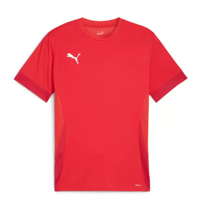 MAILLOT FOOT HOMME PERSONNALISE 'TEAMGOAL' - rouge