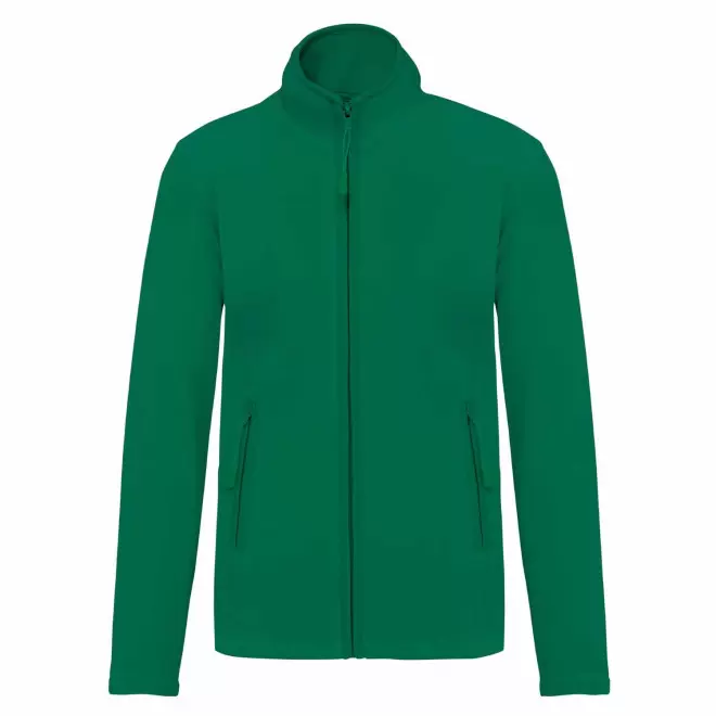 POLAIRE ZIPPE FEMME PERSONNALISABLE 'KARIPOL' - vert