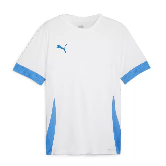 MAILLOT FOOT HOMME PERSONNALISE 'TEAMGOAL' - blanc/bleu