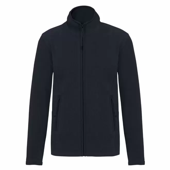 POLAIRE ZIPPE FEMME PERSONNALISABLE 'KARIPOL' - bleu marine