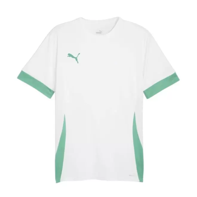 MAILLOT FOOT HOMME PERSONNALISE 'TEAMGOAL' - blanc/vert