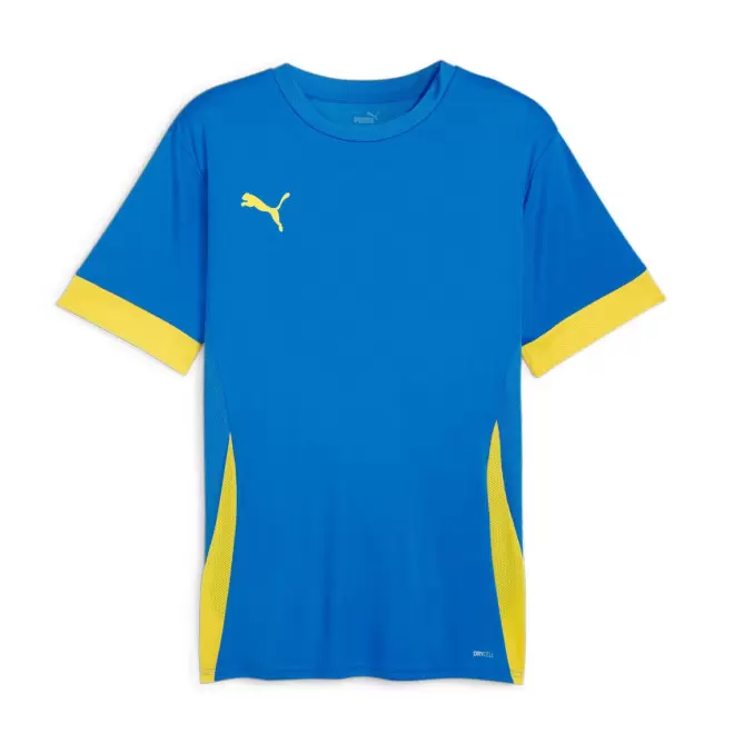 MAILLOT FOOT HOMME PERSONNALISE 'TEAMGOAL' - bleu/jaune
