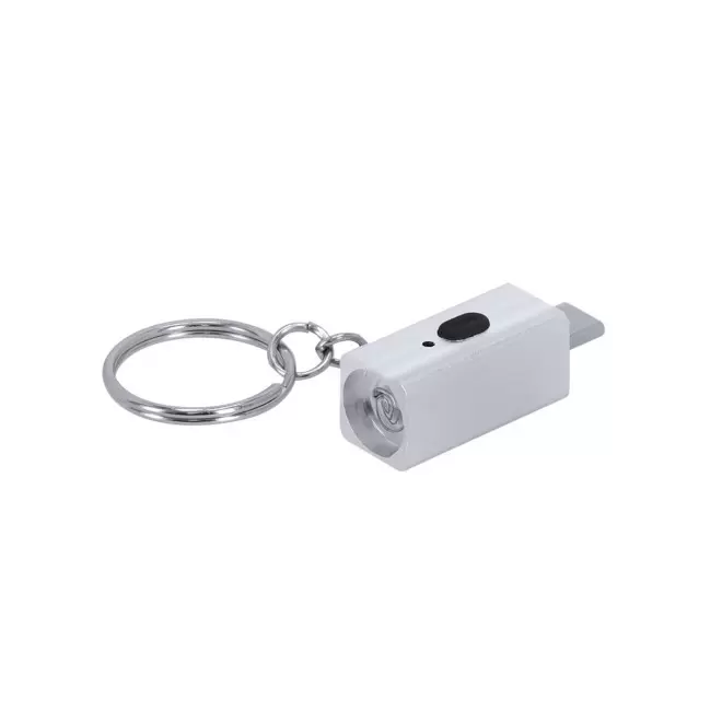 BRIQUET ELECTRIQUE PERSONNALISABLE 'BAUDRY SMOKE' - argenté