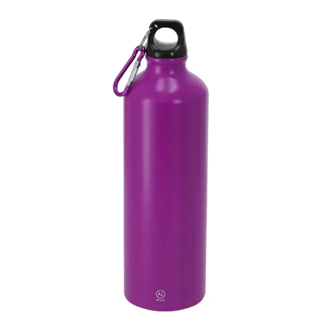 GOURDE EN ALUMINIUM PERSONNALISABLE 'CANYAN RECYCLE' - fuchsia