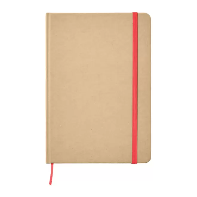 CARNET PERSONNALISABLE A5 LIGNÉ 'HORUS' - rouge