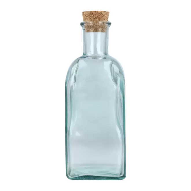 BOUTEILLE PERSONNALISEE EN VERRE RECYCLE 500ML 'PIRATE' - transparent
