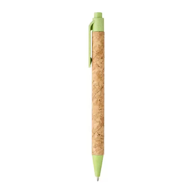 STYLO EN LIEGE PERSONNALISABLE MINE NOIRE 'NOSTRO' - vert