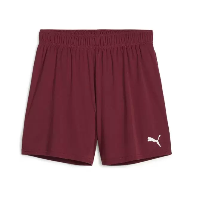 SHORT FOOT FEMME PERSONNALISE 'TEAMGOAL' - bordeaux