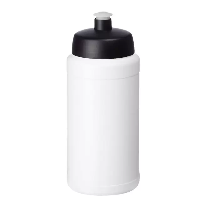 GOURDE PUBLICITAIRE CORPS BLANC 500 ML 'SKYRUN' - noir