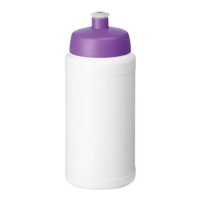 GOURDE PUBLICITAIRE CORPS BLANC 500 ML 'SKYRUN' - violet