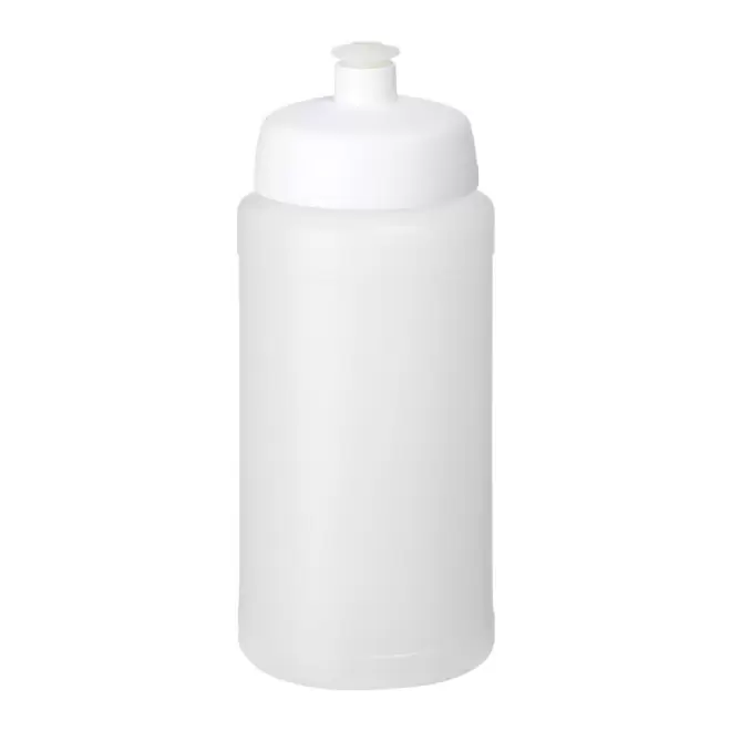 GOURDE PUBLICITAIRE CORPS TRANSLUCIDE 500 ML 'SKYRUN' - blanc