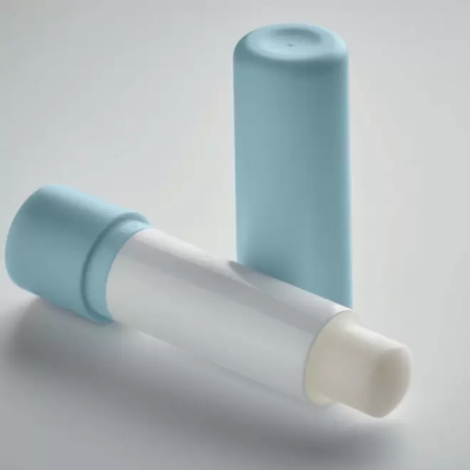 STICK BAUME A LEVRE PERSONNALISABLE 'ISABELLA ABS RECYCLE' - bleu