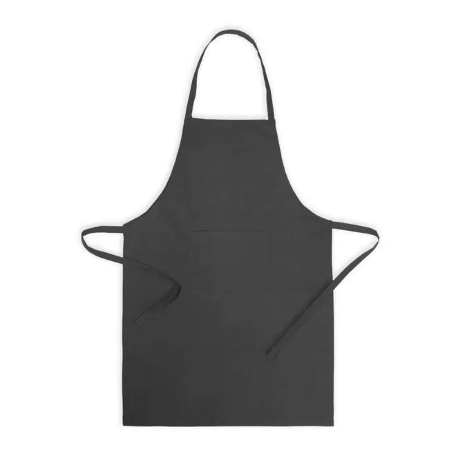 TABLIER 1 POCHE PERSONNALISABLE 'KELINE' - gris