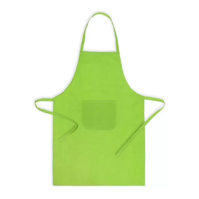 TABLIER 1 POCHE PERSONNALISABLE 'KELINE' - vert