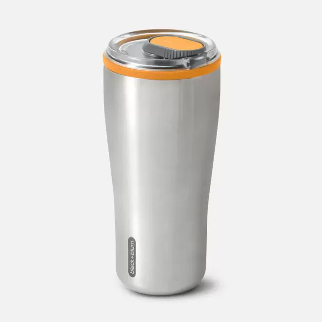 MUG ISOTHERME 600 ML PERSONNALISABLE 'BLUMA' - orange