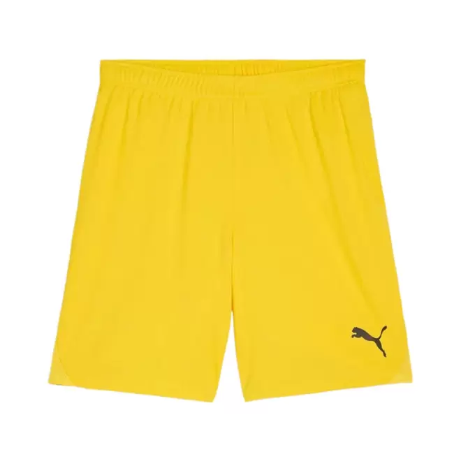 SHORT FOOT HOMME PERSONNALISE 'TEAMGOAL' - jaune