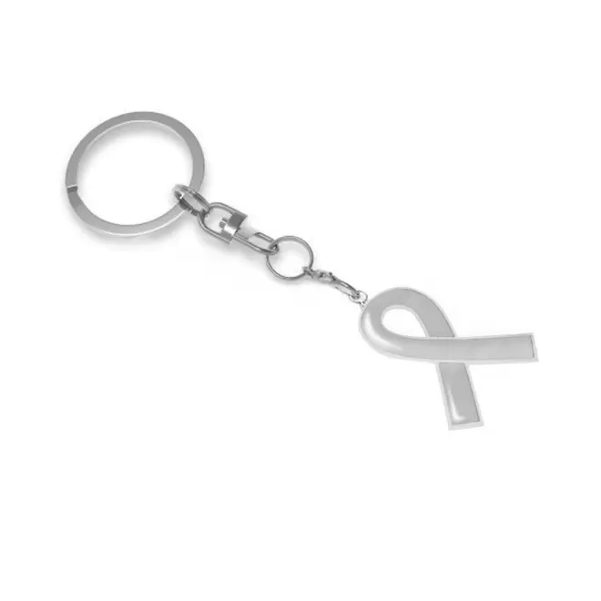 PORTE CLE RUBAN DE SOUTIEN PERSONNALISABLE 'FORCE' - quadrichromie