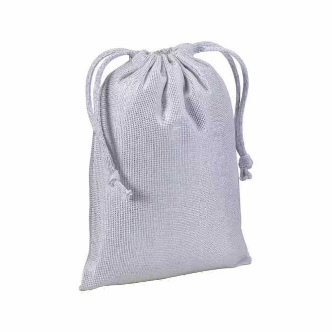 POCHON BRILLANT PERSONNALISABLE 'SHINITY COULEUR' - blanc