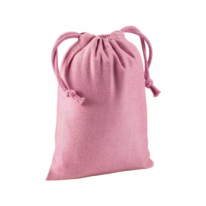 POCHON BRILLANT PERSONNALISABLE 'SHINITY COULEUR' - rose