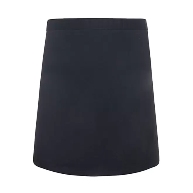 TABLIER MI-LONG KARLOWSKY PERSONNALISABLE 'WAIST APRON' - noir