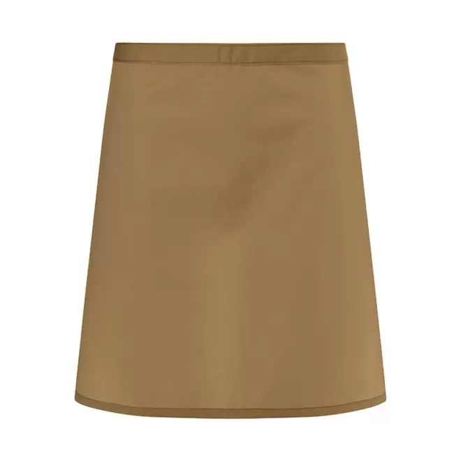 TABLIER MI-LONG KARLOWSKY PERSONNALISABLE 'WAIST APRON' - camel